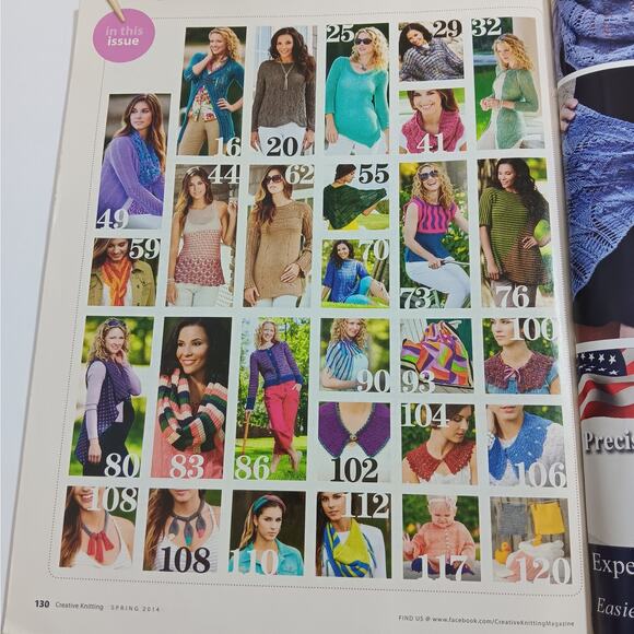 Creative Knitting 2014 Magazine 36 Spring Solutions and More - Picture 3 of 3
